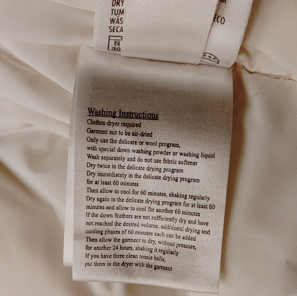 LAURÈL Vintage Ice Blue Down Puffer Jacket - Picture 13 of 15